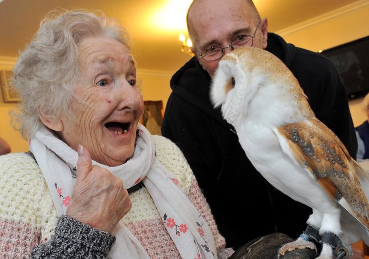 Thorrington care home residents take birdwatch weekend to the ‘nest’ level